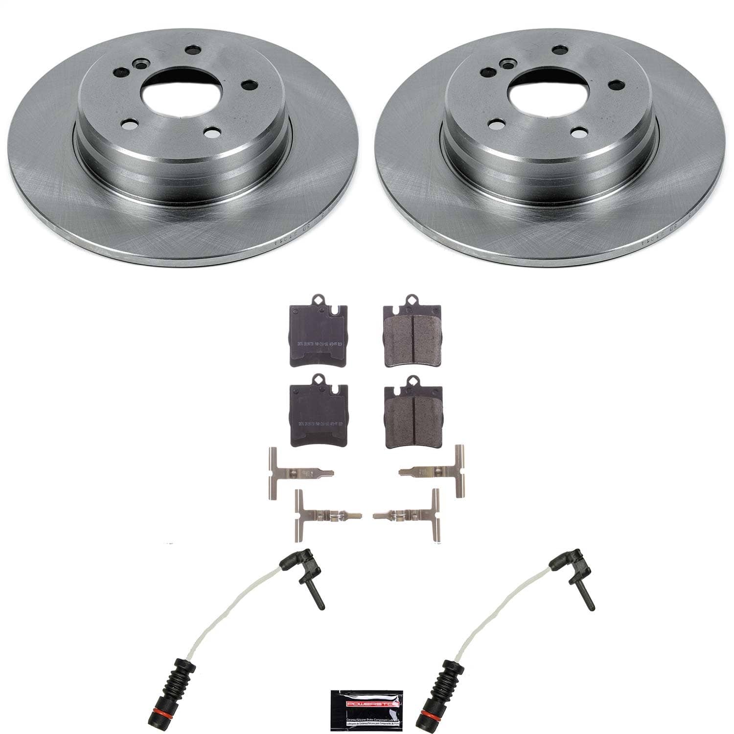 Power Stop - KOE621 - Rear - Disc Brake Pad and Rotor Kit