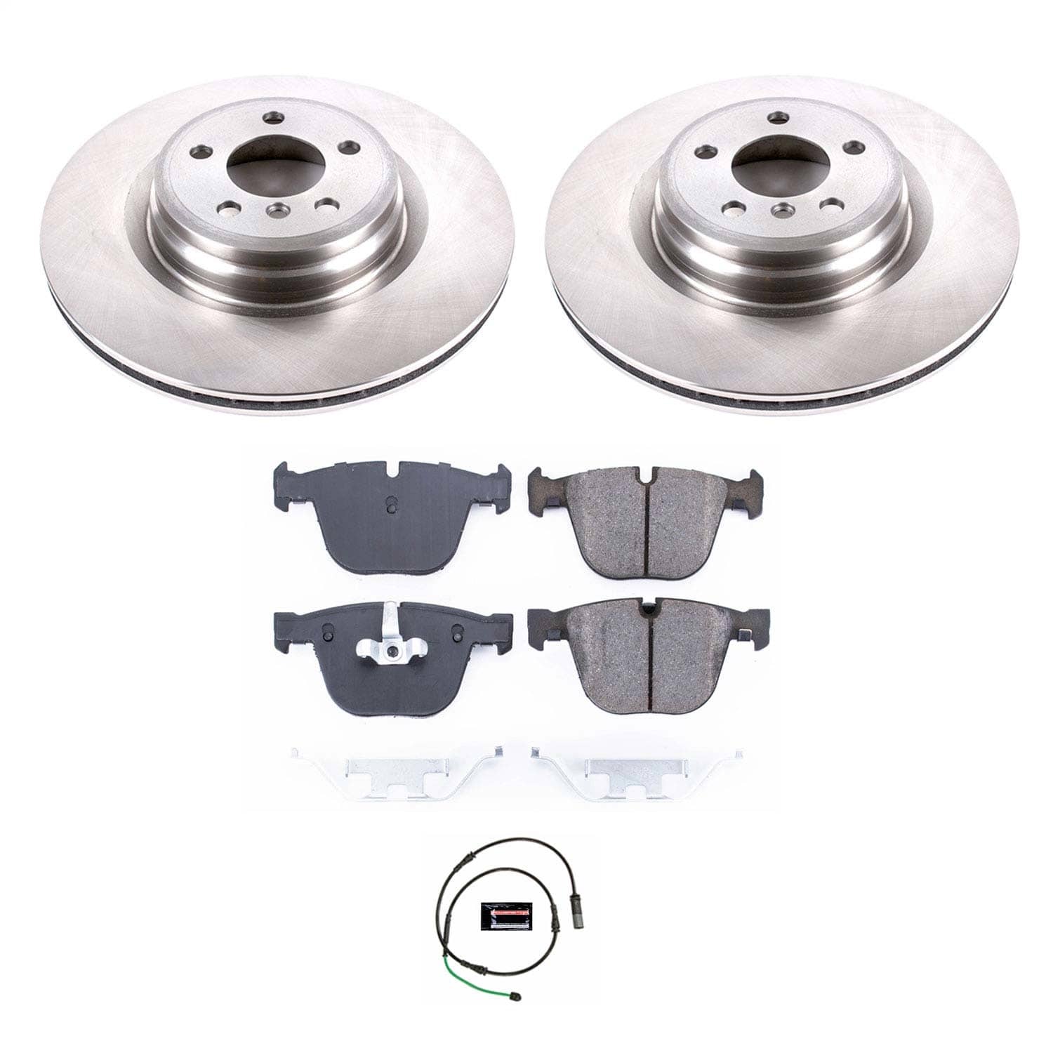 Power Stop - KOE6416 - Rear - Disc Brake Pad and Rotor Kit