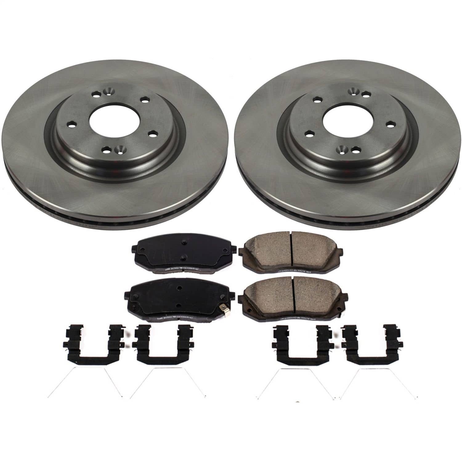 Power Stop - KOE8011 - Front - Disc Brake Pad and Rotor Kit