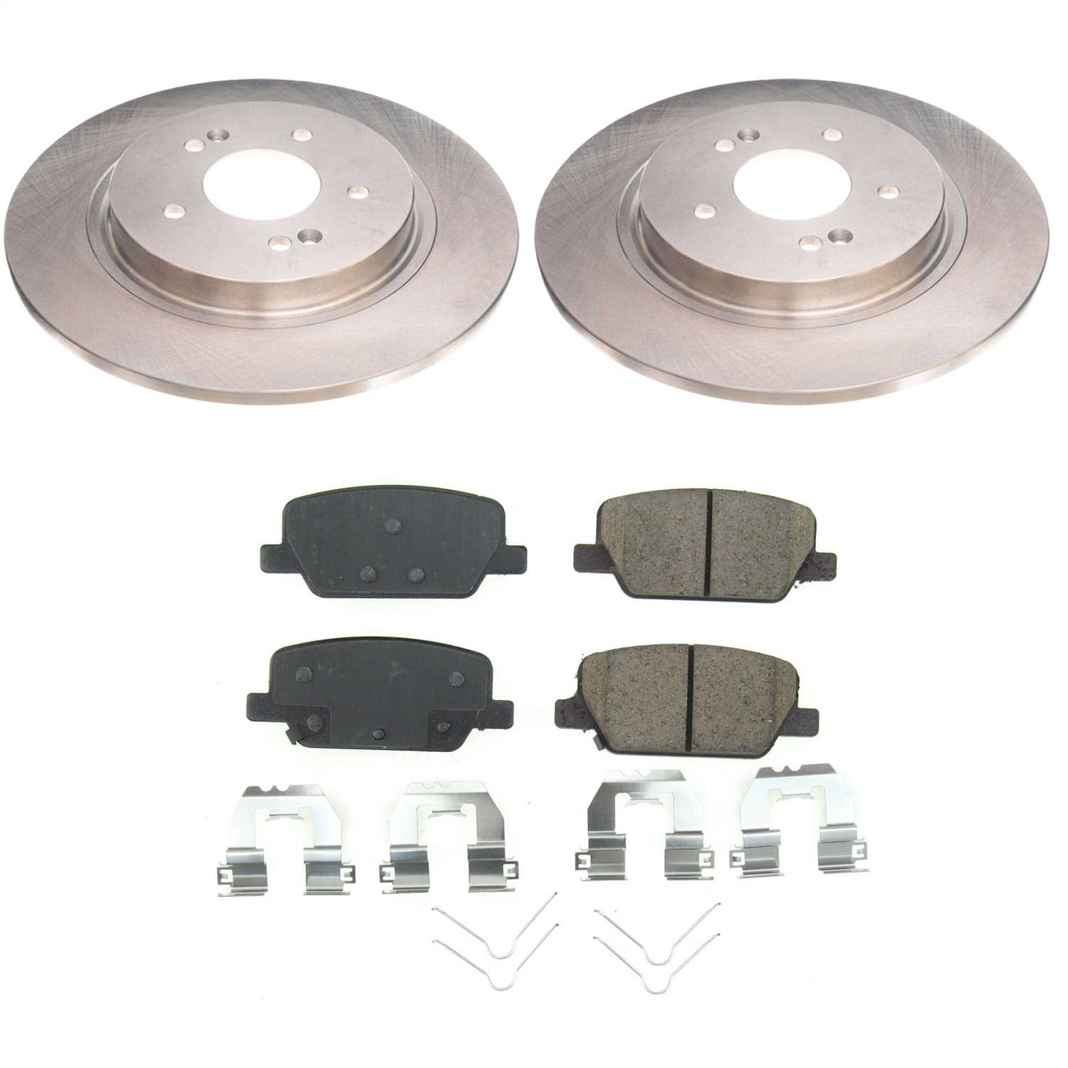 Power Stop - KOE8310 - Rear - Disc Brake Pad and Rotor Kit