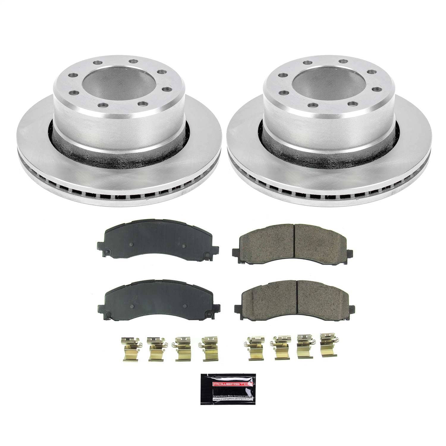Power Stop - KOE8641 - Rear - Disc Brake Pad and Rotor Kit