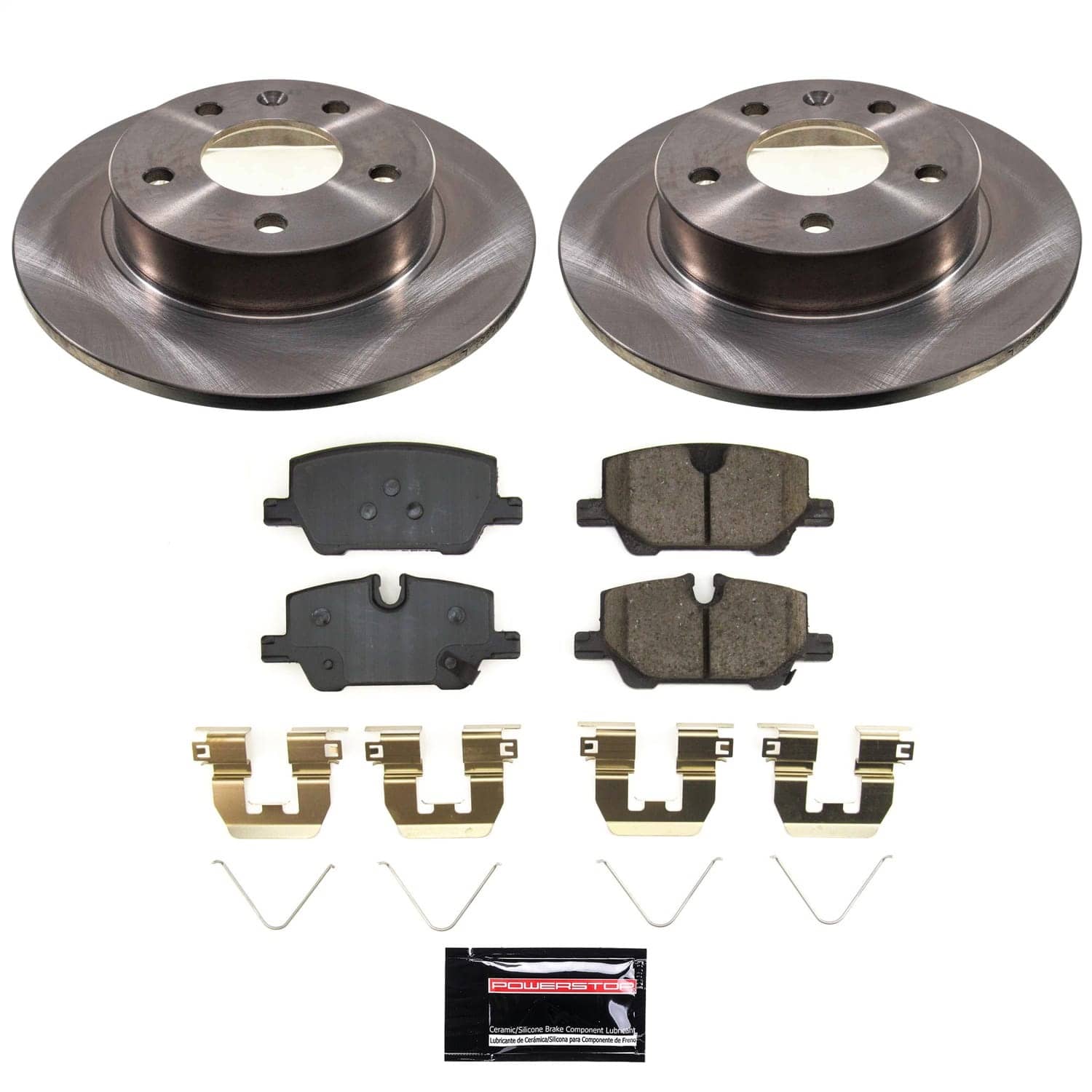 Power Stop - KOE9013 - Rear - Disc Brake Pad and Rotor Kit