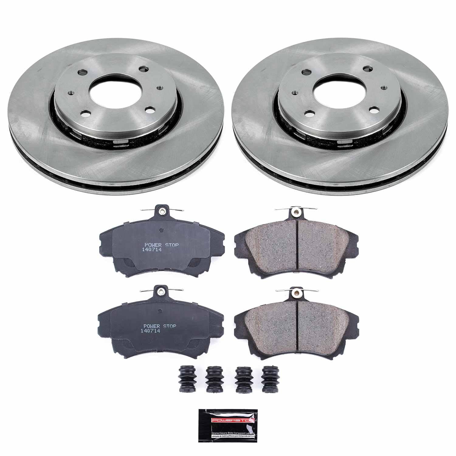 Power Stop - KOE911 - Front - Disc Brake Pad and Rotor Kit