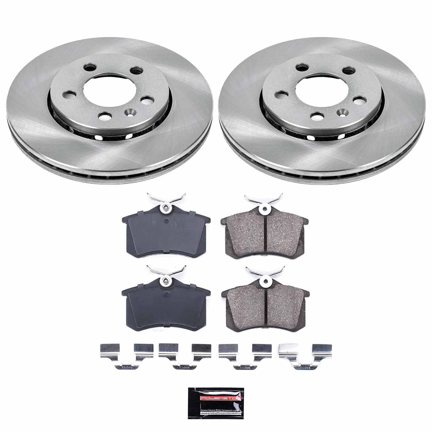 Power Stop - KOE920 - Rear - Disc Brake Pad and Rotor Kit