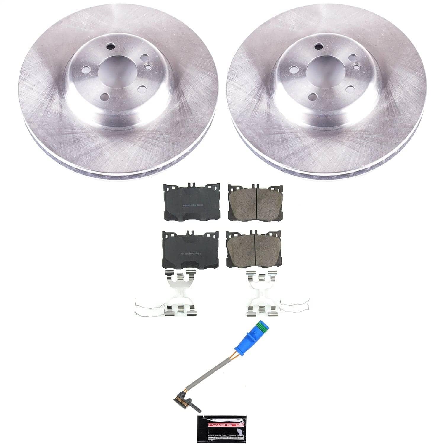 Power Stop - KOE9260 - Front - Disc Brake Pad and Rotor Kit