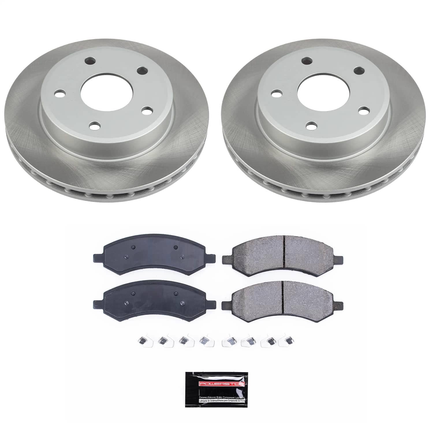 Power Stop - SC2193 - Front - Disc Brake Pad and Rotor Kit