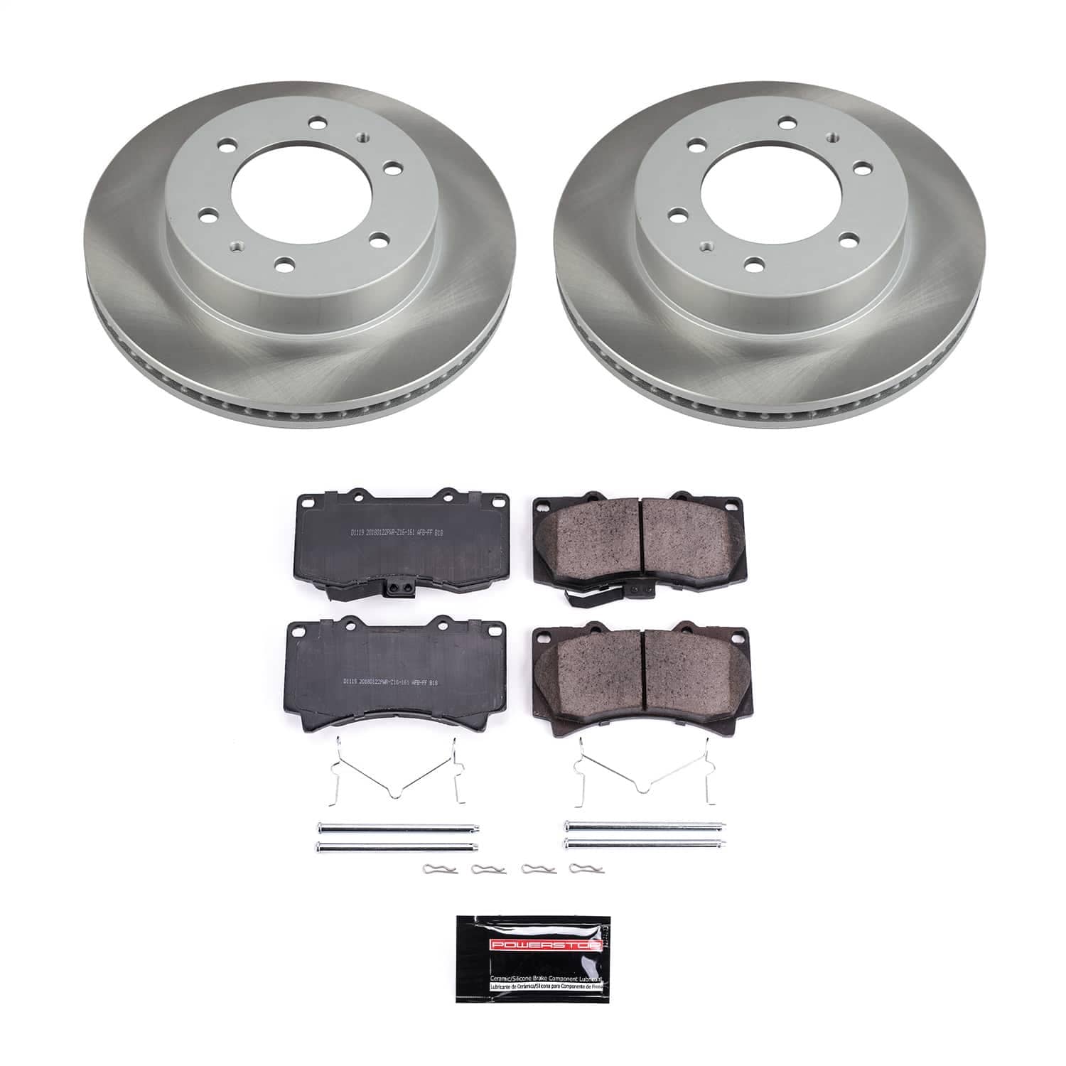 Power Stop - SC3035 - Front - Disc Brake Pad and Rotor Kit