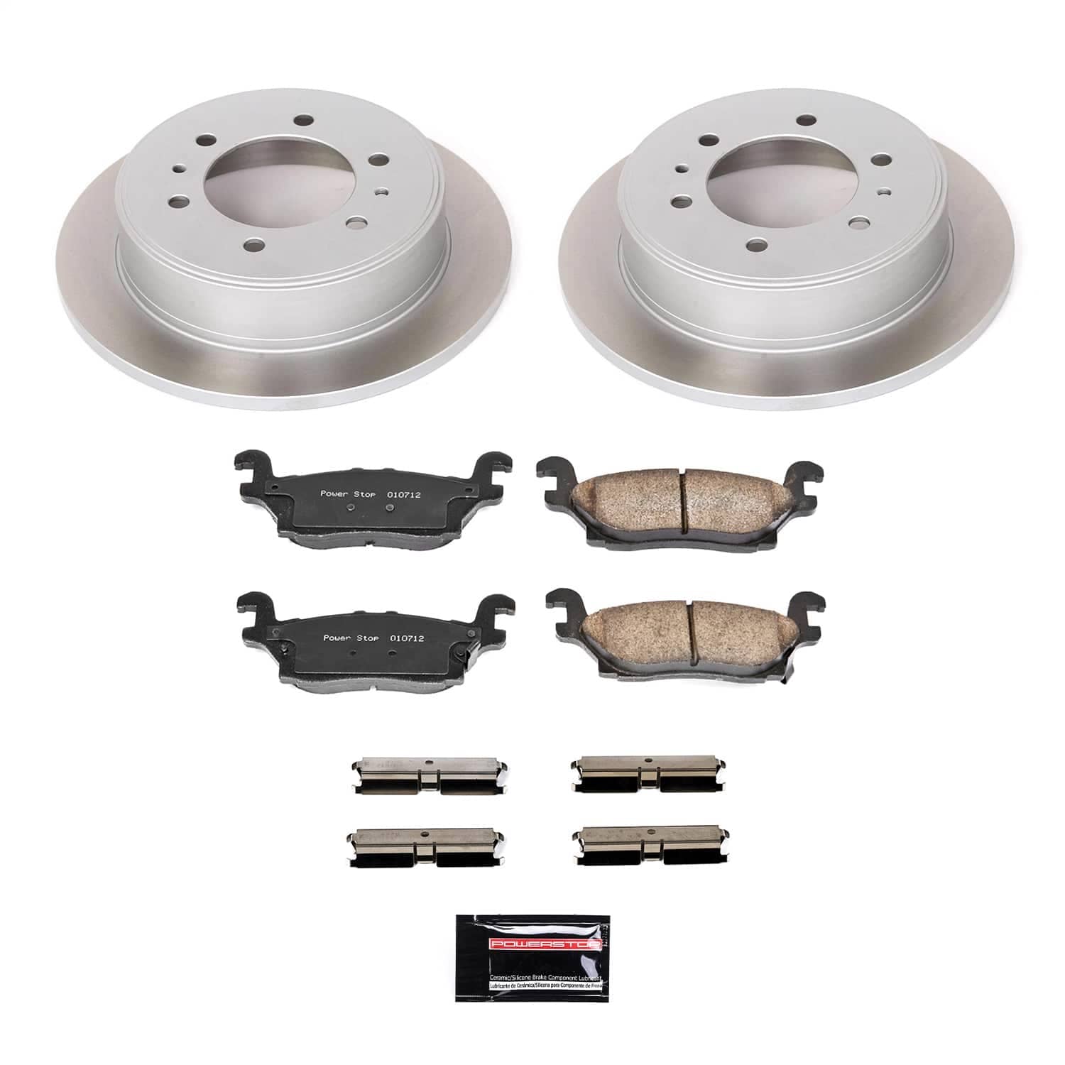 Power Stop - SC3067 - Rear - Disc Brake Pad and Rotor Kit