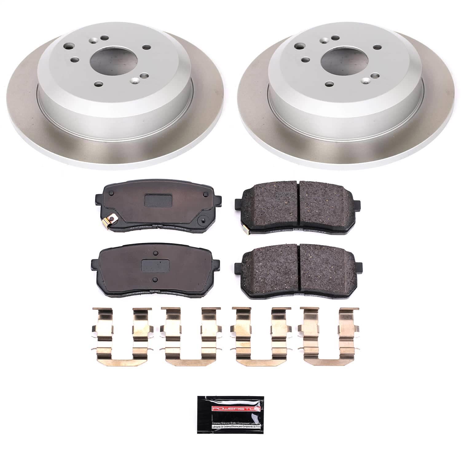 Power Stop - SC5920 - Rear - Disc Brake Pad and Rotor Kit