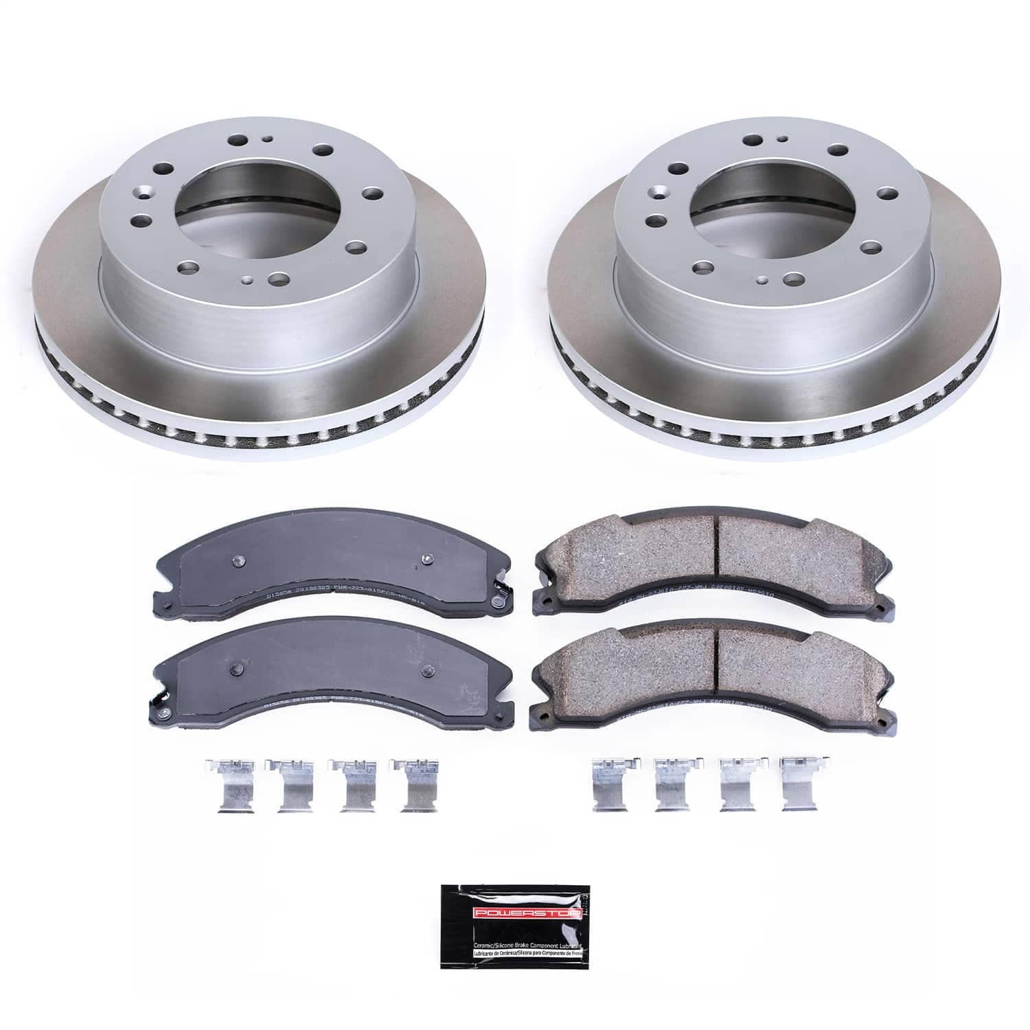Power Stop - SC6258 - Front - Disc Brake Pad and Rotor Kit