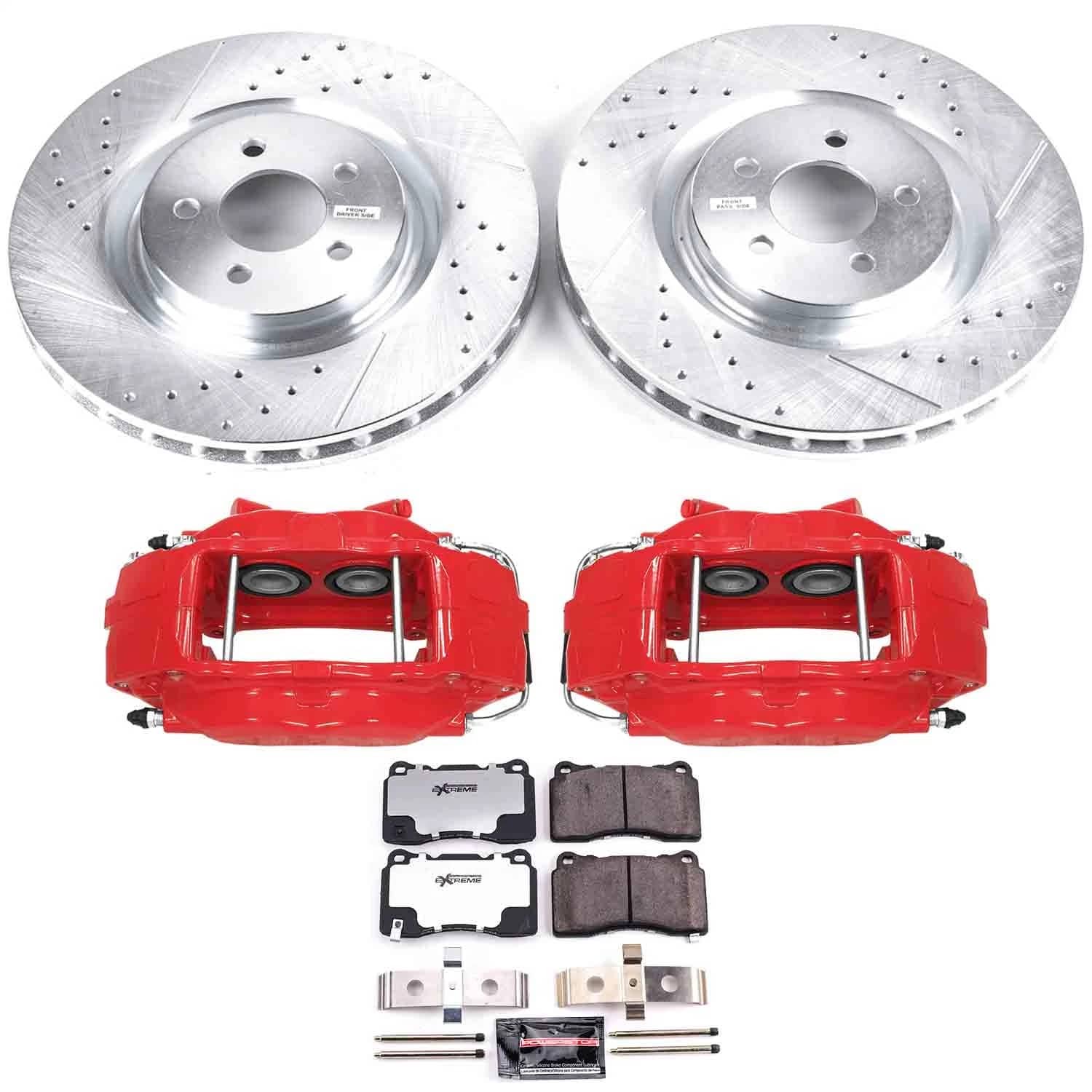 Power Stop - BBK-MUST-001R - Disc Brake Upgrade Kit