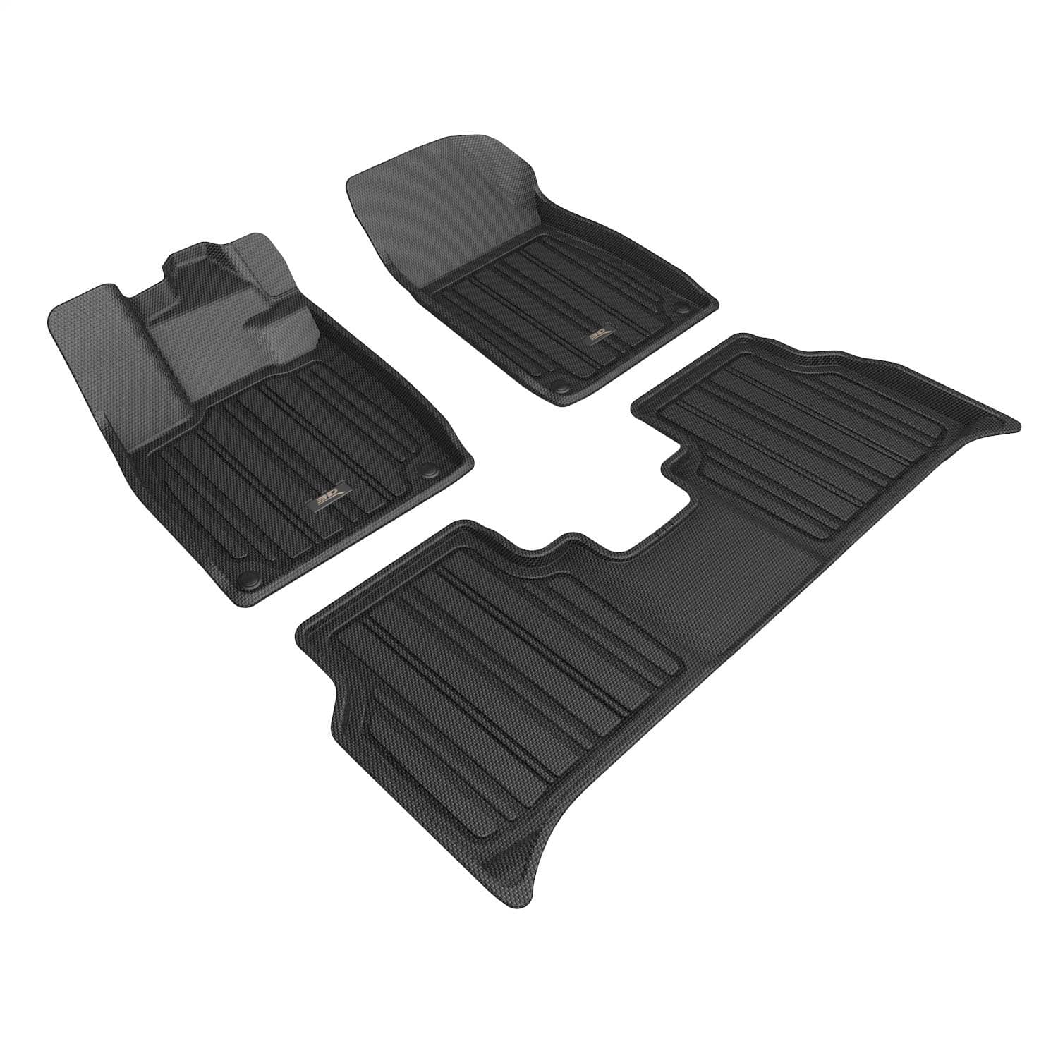 3D MAXpider - E1VW11901809 - Front and Rear - Floor Mat Set