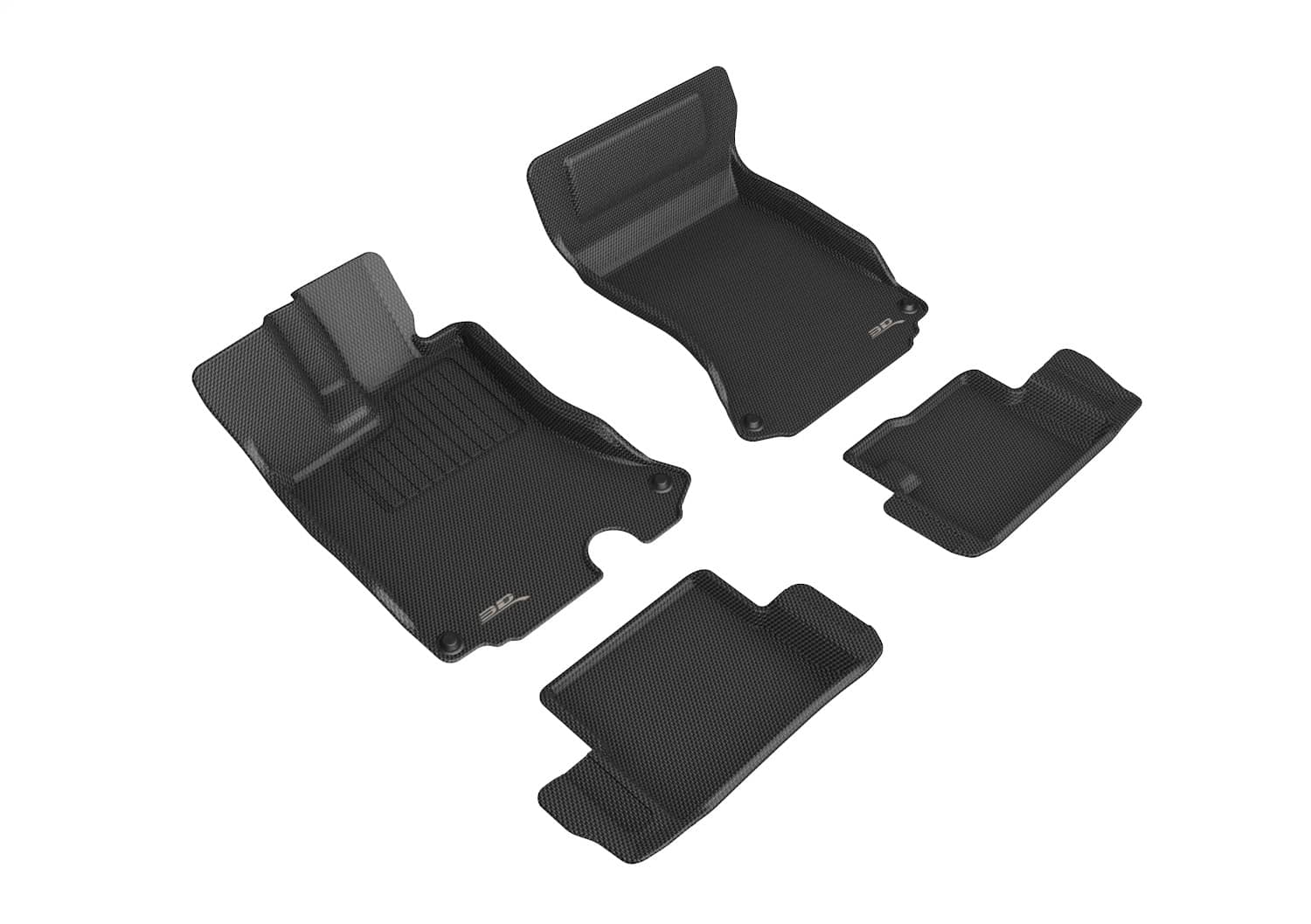 3D MAXpider - L1FI00501509 - Front and Rear - Floor Mat Set