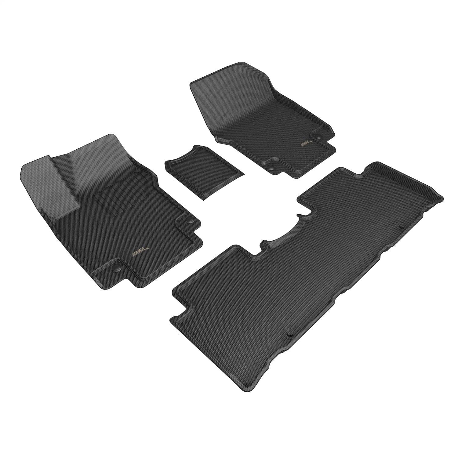 3D MAXpider - L1HY12501509 - Front and Rear - Floor Mat Set
