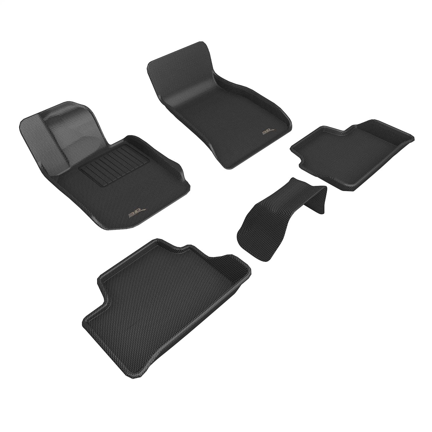 3D MAXpider - L1BM10301509 - Front and Rear - Floor Mat Set