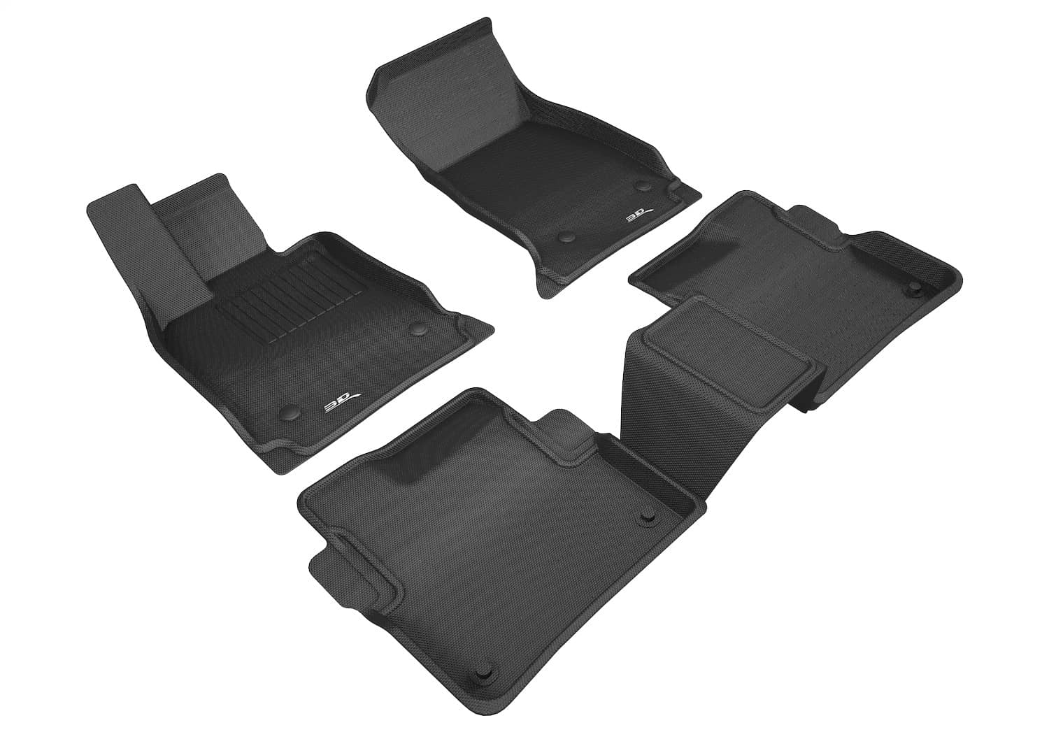 3D MAXpider - L1CD01701509 - Front and Rear - Floor Mat Set