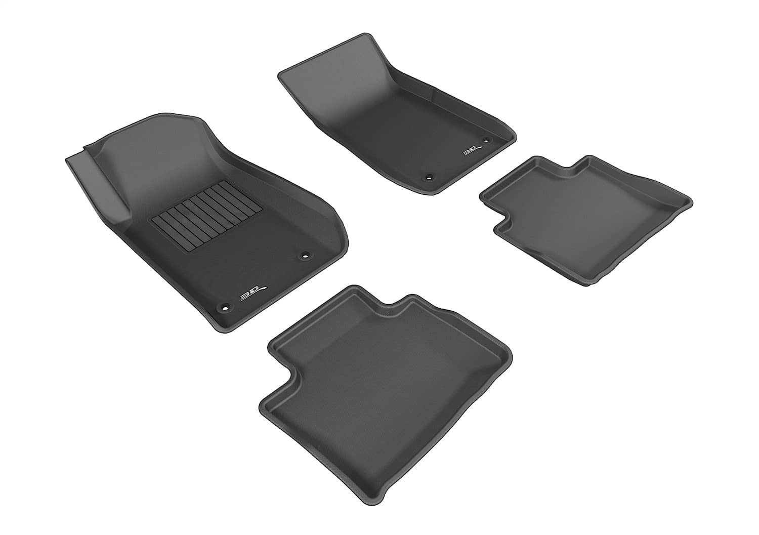 3D MAXpider - L1CH06401509 - Front and Rear - Floor Mat Set