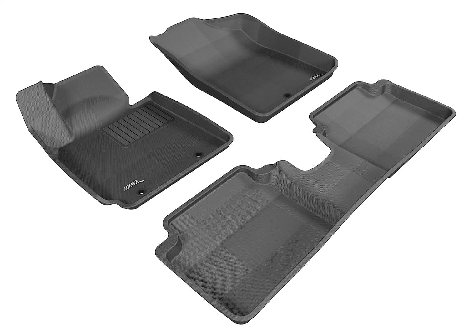 3D MAXpider - L1HY02401509 - Front and Rear - Floor Mat Set