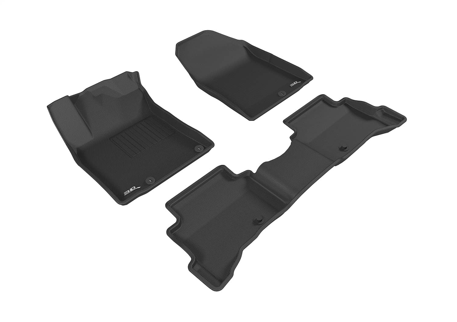 3D MAXpider - L1HY07801509 - Front and Rear - Floor Mat Set
