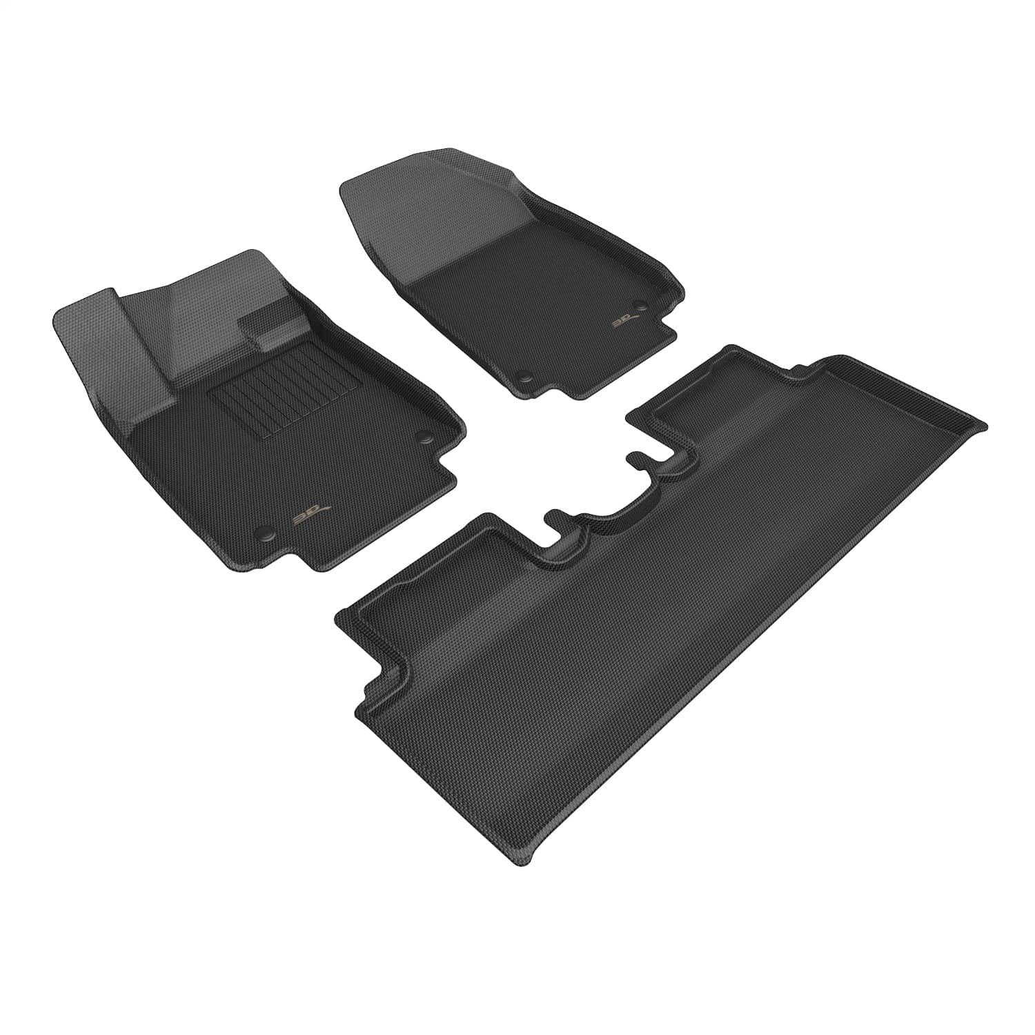 3D MAXpider - L1HY13401509 - Front and Rear - Floor Mat Set
