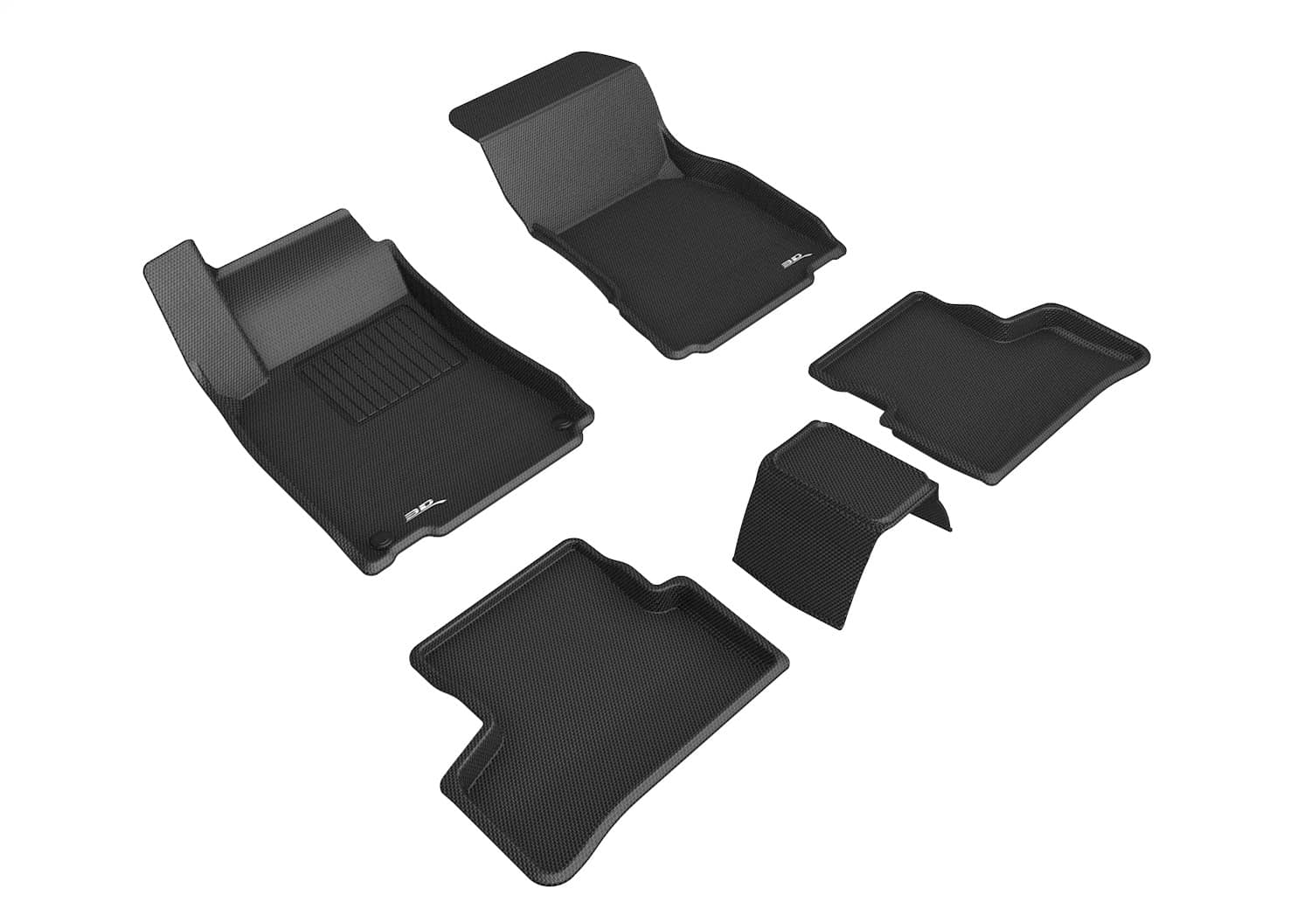 3D MAXpider - L1MB11601509 - Front and Rear - Floor Mat Set