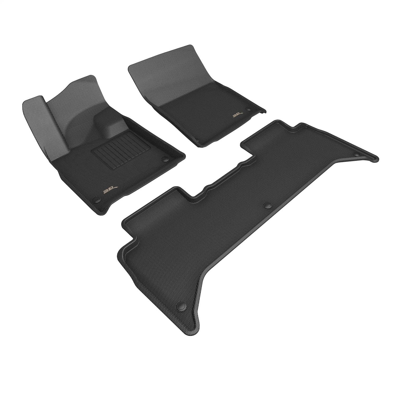 3D MAXpider - L1RI00601509 - Front and Rear - Floor Mat Set