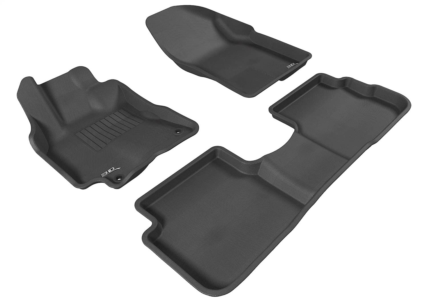 3D MAXpider - L1TY08501509 - Front and Rear - Floor Mat Set
