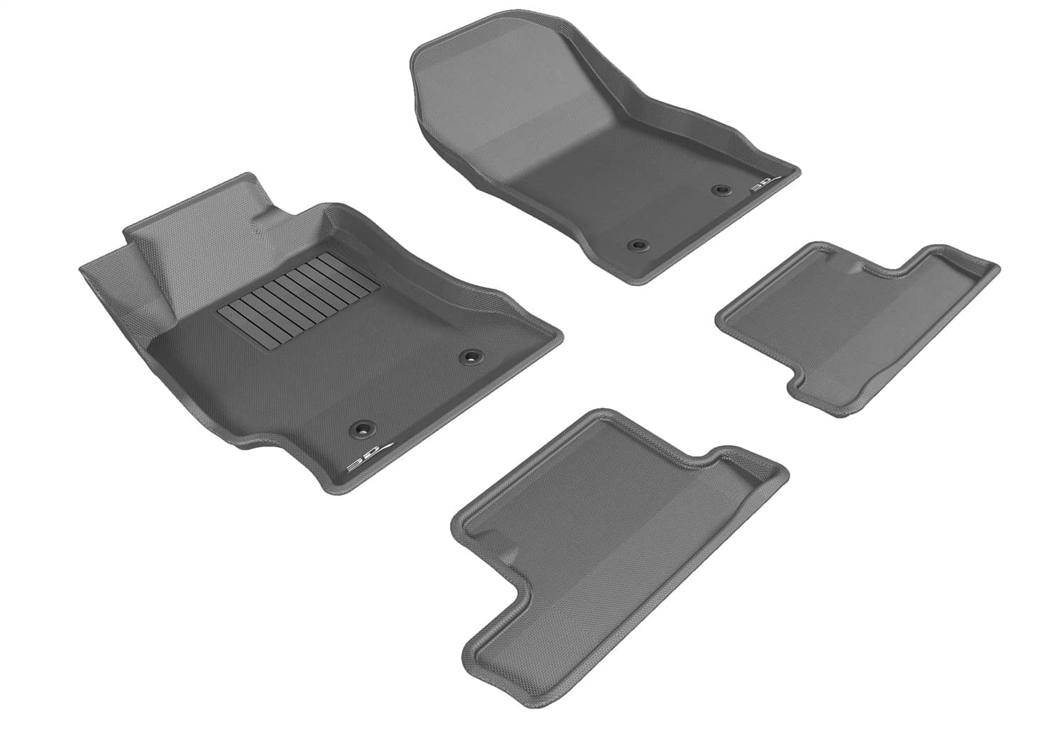 3D MAXpider - L1TY11601509 - Front and Rear - Floor Mat Set