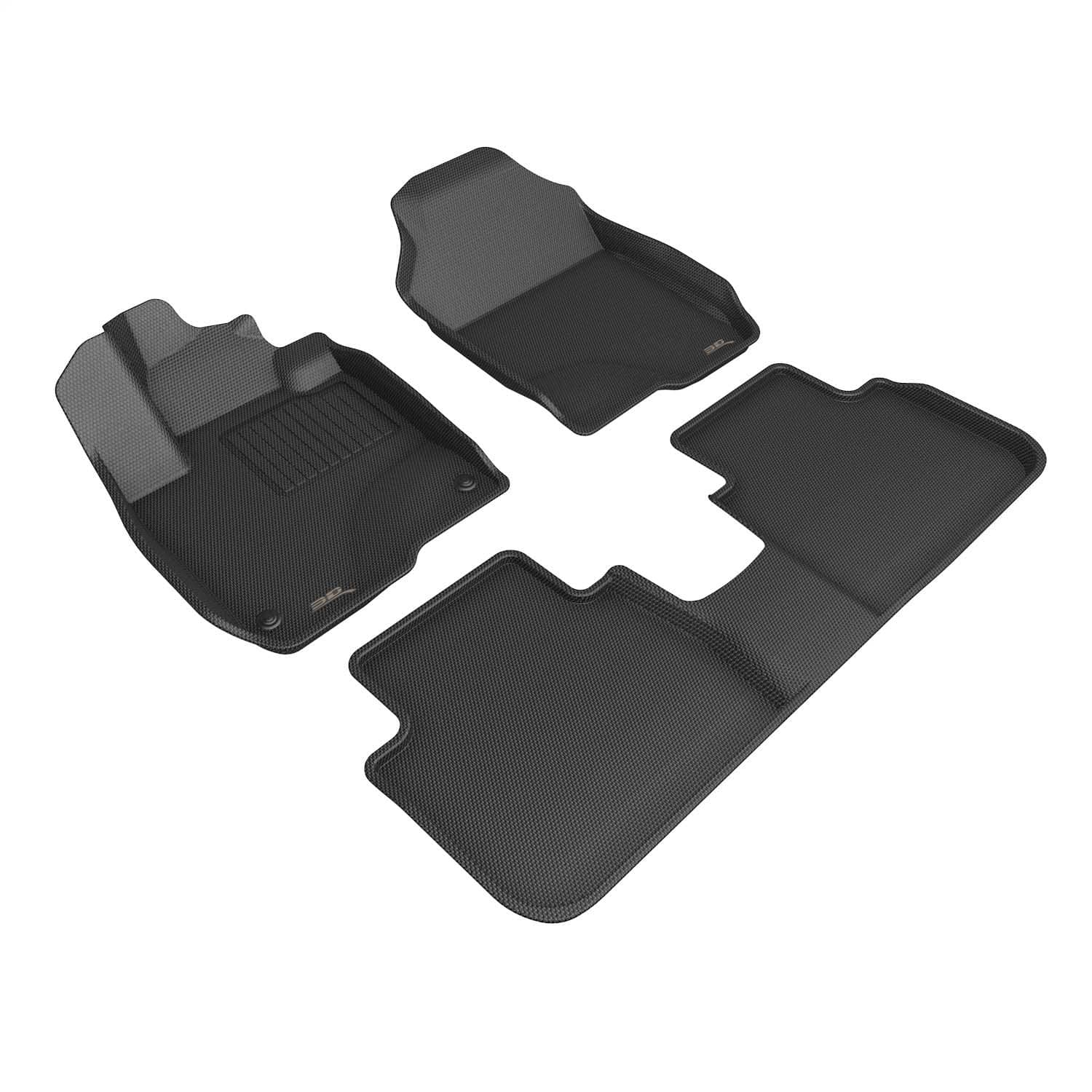 3D MAXpider - L1HD13101509 - Front and Rear - Floor Mat Set