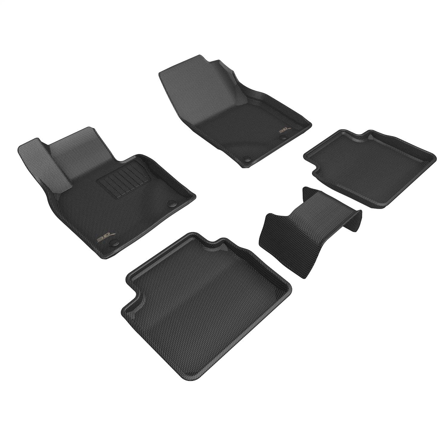 3D MAXpider - L1MZ08101509 - Front and Rear - Floor Mat Set
