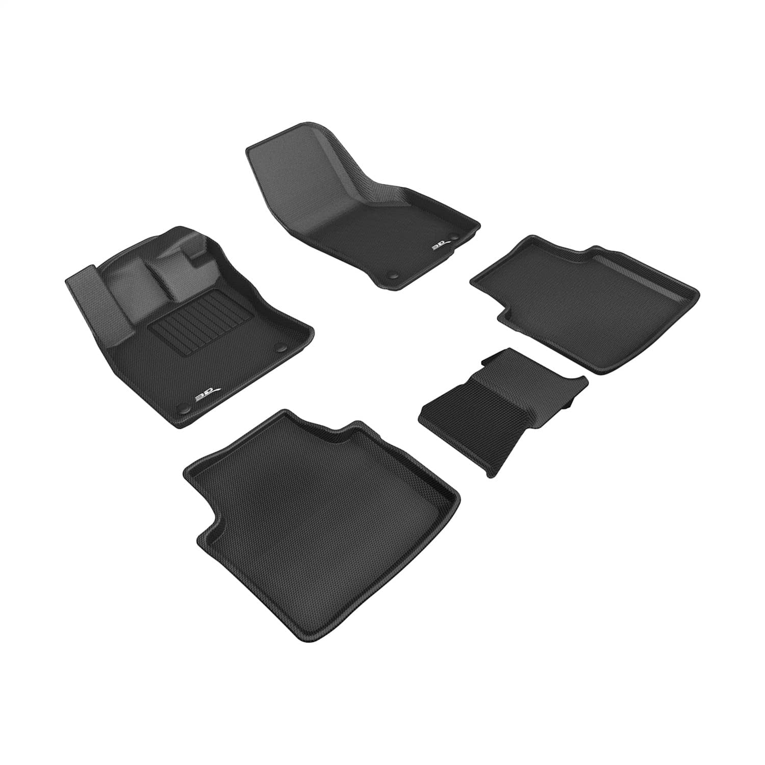 3D MAXpider - L1VW09401509 - Front and Rear - Floor Mat Set