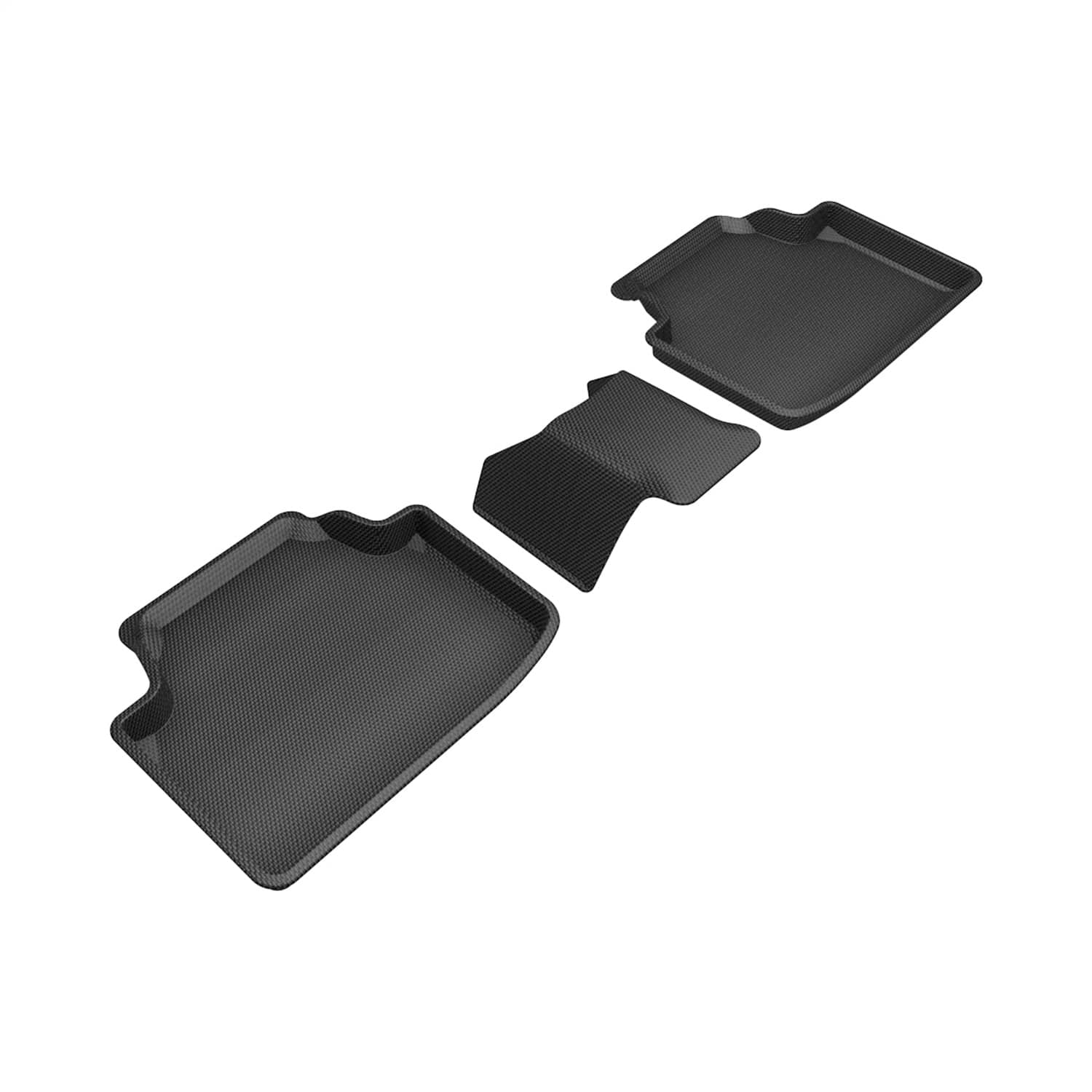 3D MAXpider - L1VW09721509 - Rear - Floor Mat Set